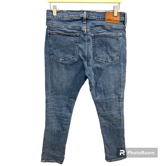 Madewell Men’s  slim jeans in light fade Size 32 EUC J0527 - Picture 2 of 9